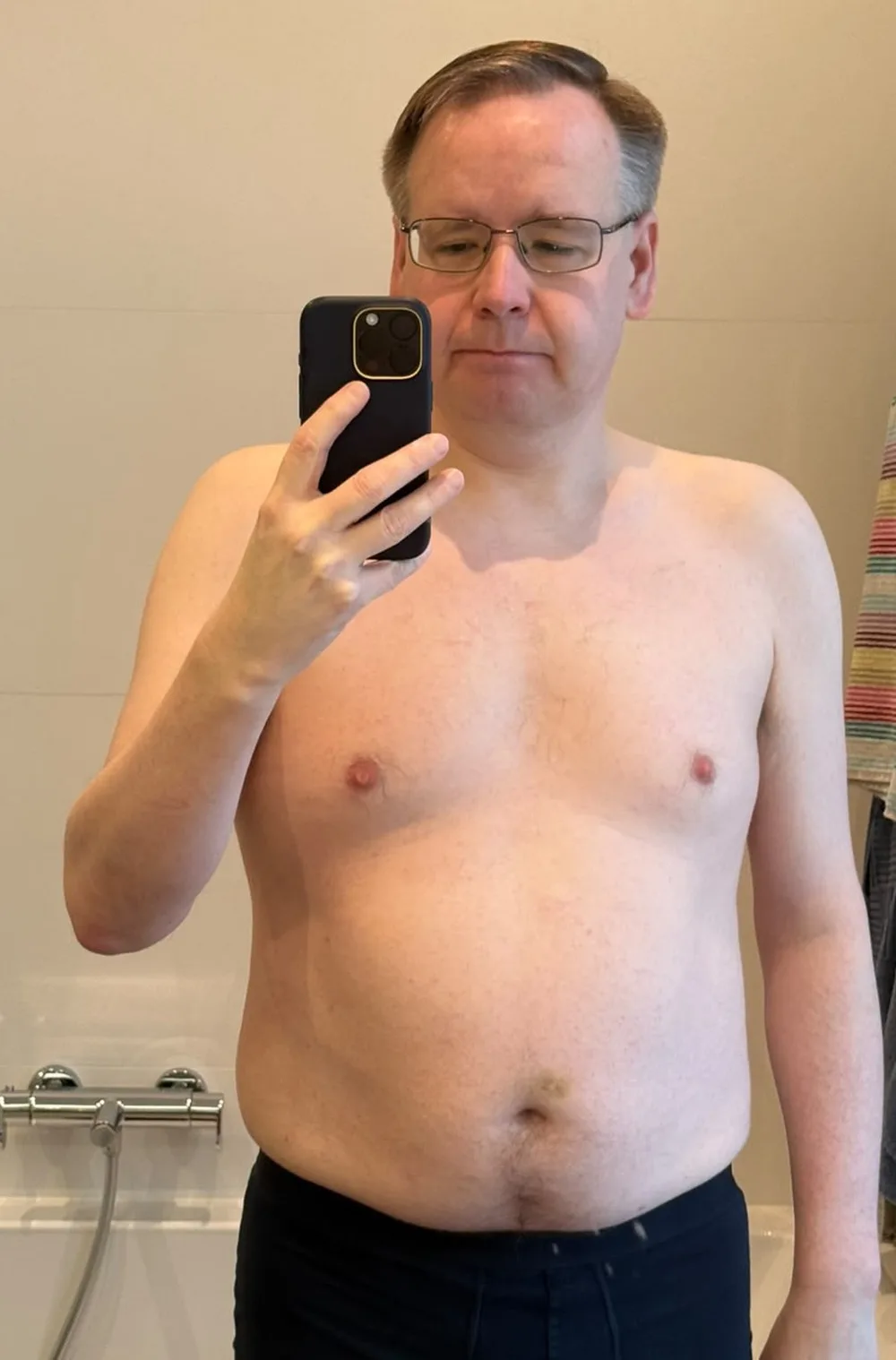 Voor het traject, David